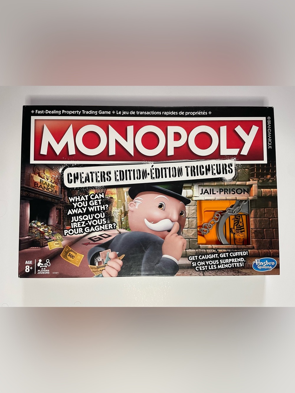 Hasbro Monopoly Cheaters Edition English & French